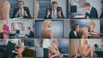 سكس ميلف ملفايه راحت علشان تعمل انترفيو في الشغل الجديد وعلشان تتقبل خلت المدير ينكها - xlxx